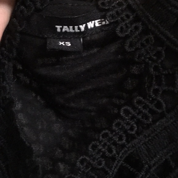 Black Lacey Dress NWOT - Picture 3 of 7